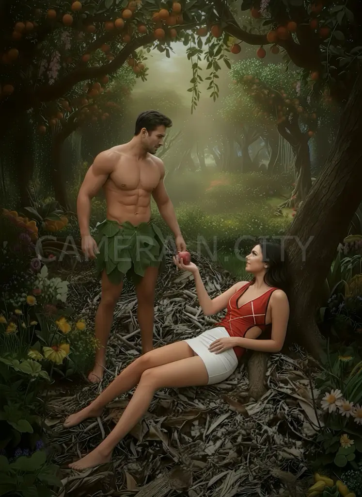 Temptation In The Garden Of Love